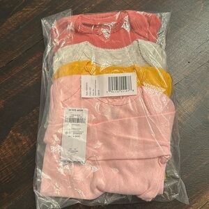 NWT - Carter’s Baby Girl Longsleeve Onesies